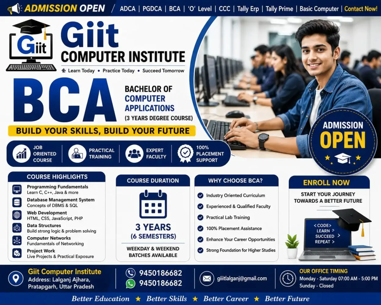 Bachelor of Computer Applications (BCA)